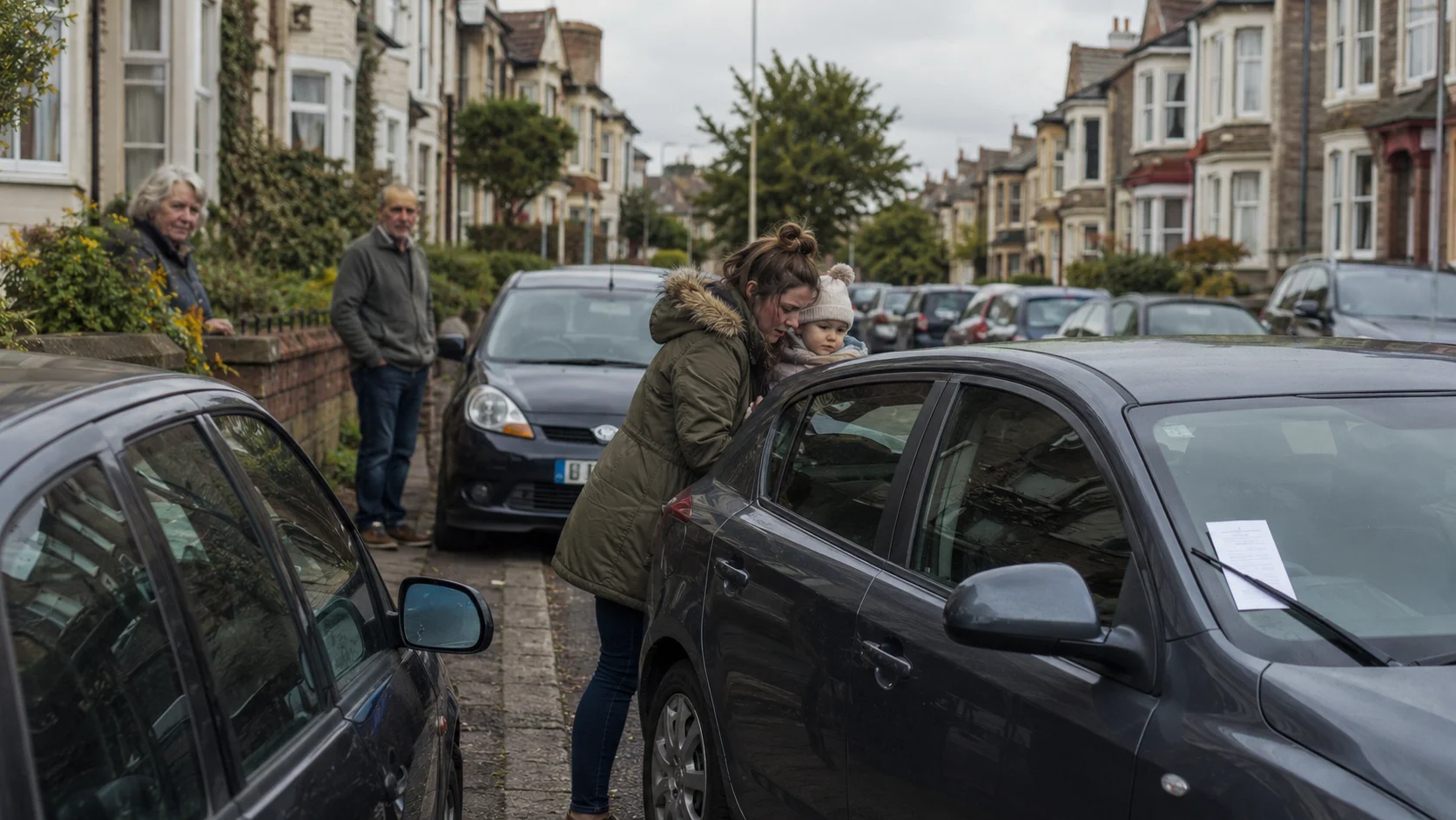 Bristol Mum Parking Dispute Sparks Online Debate in UK