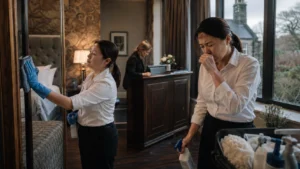What Happened During Erin Ong’s Employment at the Lake District Hotel
