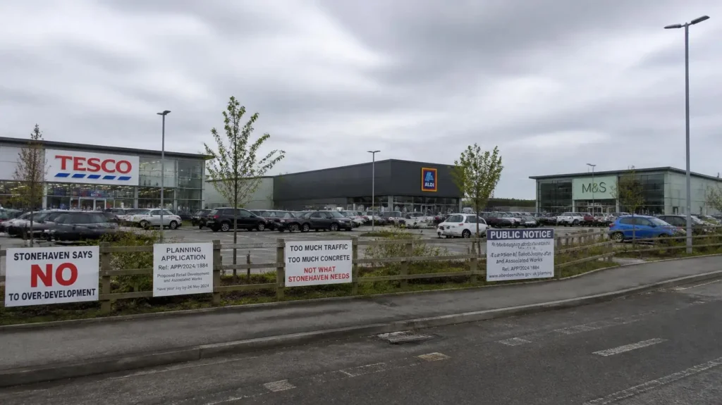 Tesco Challenges Aldi and M&S Stonehaven Planning Over New Stores | What Is Behind the Dispute?