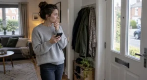 Waiting for a parcel delivery update
