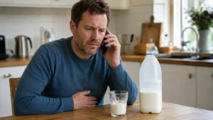 What Should Someone Do if They Have Already Drunk the Milk