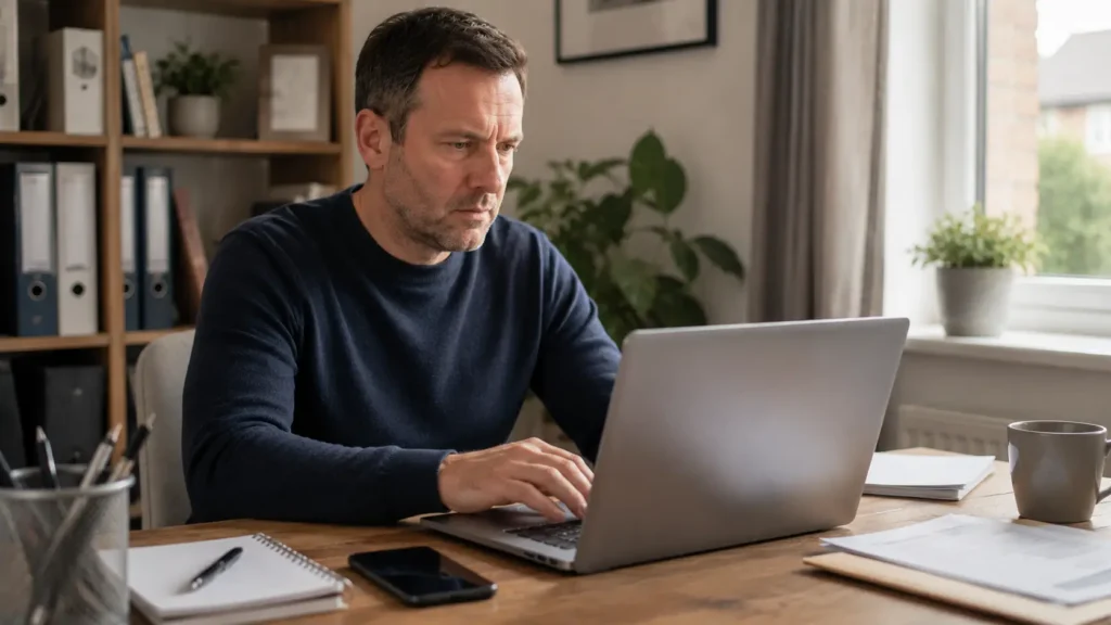 British taxpayer reporting a suspicious tax-related phone call online.